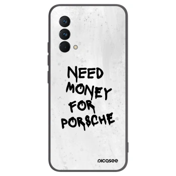 Picasee husă neagră din silicon pentru Realme GT Master Edition 5G - White Dollar