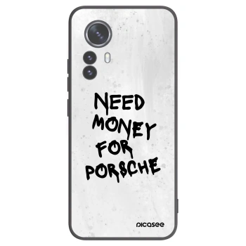 Picasee husă neagră din silicon pentru Xiaomi 12 Pro - White Dollar