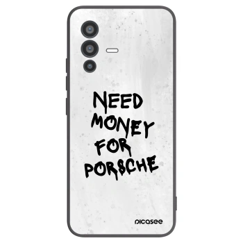 Picasee husă neagră din silicon pentru Vivo V23 5G - White Dollar