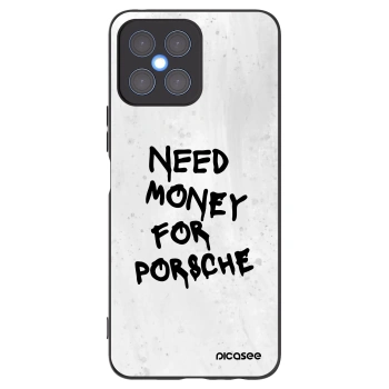 Picasee husă neagră din silicon pentru Honor X8 4G - White Dollar