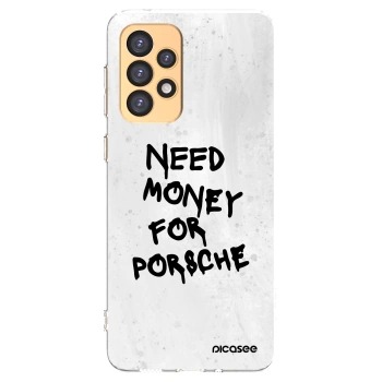 Picasee husă transparentă din silicon pentru Samsung Galaxy A33 5G A336 - White Dollar