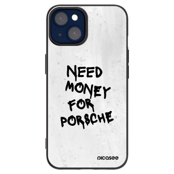 Picasee husă neagră din silicon pentru Apple iPhone 14 - White Dollar