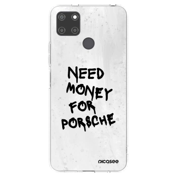 Picasee husă transparentă din silicon pentru Realme C21Y - White Dollar