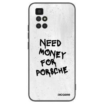 Picasee husă neagră din silicon pentru Xiaomi Redmi 10 (2022) - White Dollar