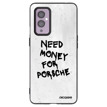 Picasee husă neagră din silicon pentru OnePlus 9 - White Dollar
