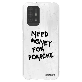 Picasee husă transparentă din silicon pentru OPPO A94 5G - White Dollar