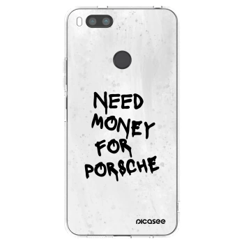 Picasee husă transparentă din silicon pentru Xiaomi Redmi A1 - White Dollar