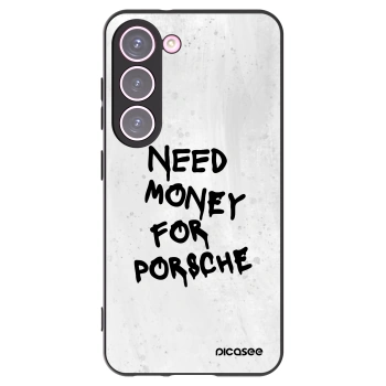 Picasee husă neagră din silicon pentru Samsung Galaxy S23 5G - White Dollar