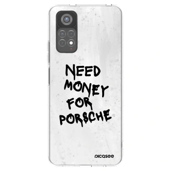 Picasee husă transparentă din silicon pentru Xiaomi Redmi Note 11S 5G - White Dollar