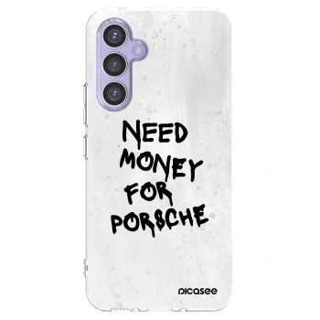 Picasee husă transparentă din silicon pentru Samsung Galaxy A54 5G A546B - White Dollar