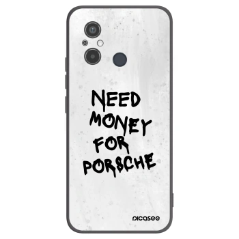 Picasee husă neagră din silicon pentru Xiaomi Redmi 12C - White Dollar