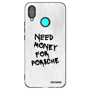 Picasee husă neagră din silicon pentru Huawei Nova 3 - White Dollar