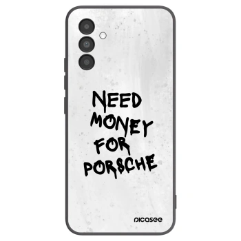 Picasee husă neagră din silicon pentru Samsung Galaxy A04s A047F - White Dollar