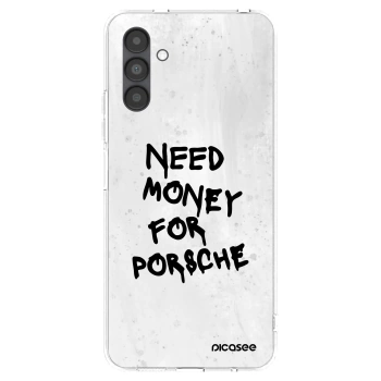 Picasee husă transparentă din silicon pentru Samsung Galaxy A04s A047F - White Dollar