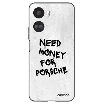 Picasee husă neagră din silicon pentru Honor 90 Lite 5G - White Dollar