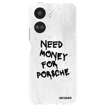 Picasee husă transparentă din silicon pentru Honor 90 Lite 5G - White Dollar