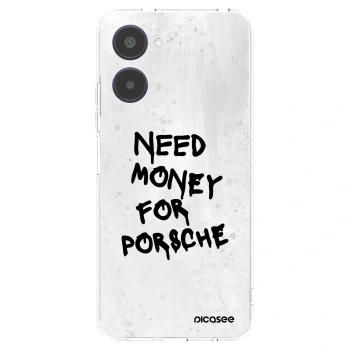 Picasee husă transparentă din silicon pentru Realme 10 4G - White Dollar