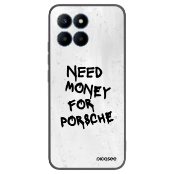 Picasee husă neagră din silicon pentru Honor 70 Lite - White Dollar