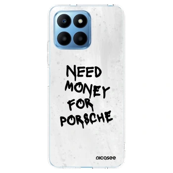 Picasee husă transparentă din silicon pentru Honor 70 Lite - White Dollar