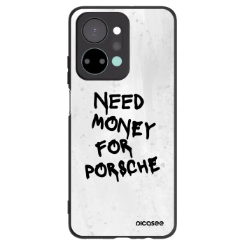 Picasee husă neagră din silicon pentru Honor X7a - White Dollar