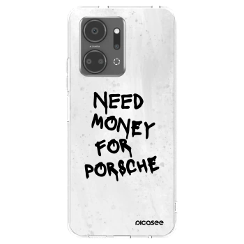 Picasee husă transparentă din silicon pentru Honor X7a - White Dollar