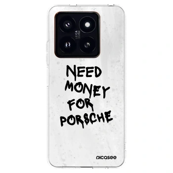 Picasee husă transparentă din silicon pentru Xiaomi 14 Pro - White Dollar