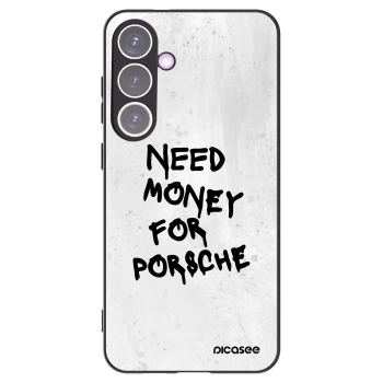Picasee husă neagră din silicon pentru Samsung Galaxy S24+ S926B 5G - White Dollar