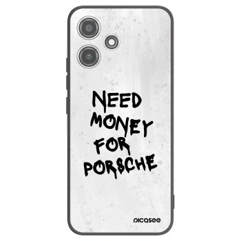 Picasee husă neagră din silicon pentru Xiaomi Redmi 12 5G - White Dollar