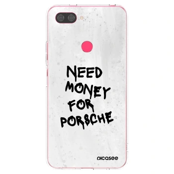 Picasee husă transparentă din silicon pentru Xiaomi Mi 8 Lite - White Dollar