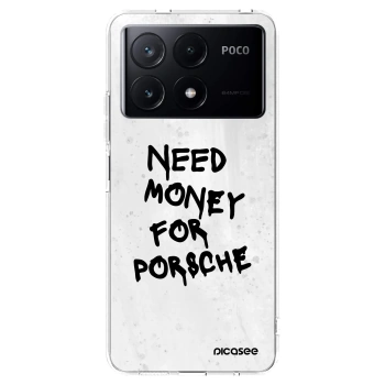 Picasee husă transparentă din silicon pentru Xiaomi Poco X6 Pro - White Dollar