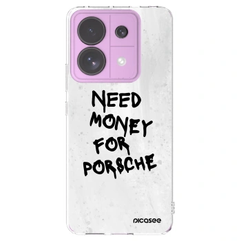 Picasee husă transparentă din silicon pentru Xiaomi Redmi Note 13 Pro 5G - White Dollar