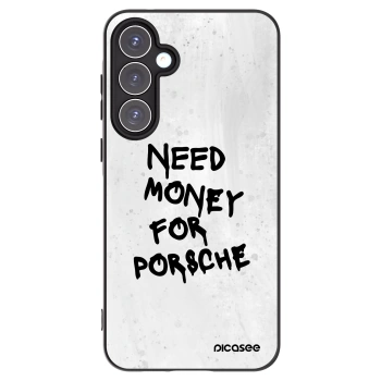 Picasee husă neagră din silicon pentru Samsung Galaxy A55 5G A556B - White Dollar