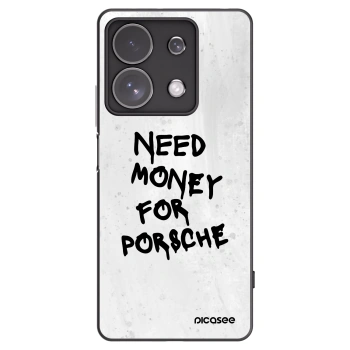 Picasee husă neagră din silicon pentru Xiaomi Redmi Note 13 Pro 4G - White Dollar