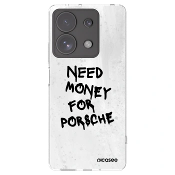 Picasee husă transparentă din silicon pentru Xiaomi Redmi Note 13 Pro 4G - White Dollar