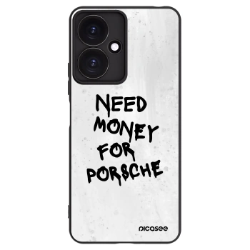 Picasee husă neagră din silicon pentru Xiaomi Redmi 13C 5G - White Dollar