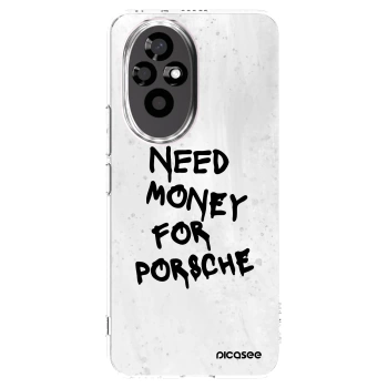 Picasee husă transparentă din silicon pentru Honor 200 5G - White Dollar
