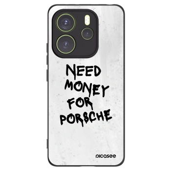 Picasee husă neagră din silicon pentru Xiaomi Redmi Note 14 4G - White Dollar