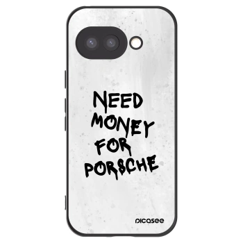 Picasee husă neagră din silicon pentru Google Pixel 9a - White Dollar