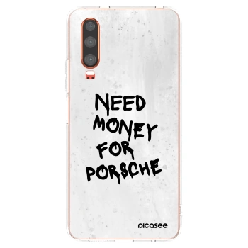 Picasee husă transparentă din silicon pentru Huawei P30 - White Dollar