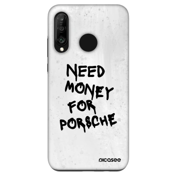 Husă pentru Huawei P30 Lite - White Dollar