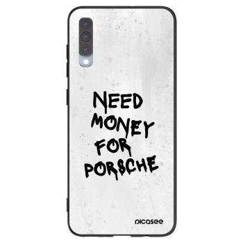 Picasee husă neagră din silicon pentru Samsung Galaxy A70 A705F - White Dollar