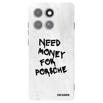 Picasee husă neagră din silicon pentru Motorola Edge 60 Pro - White Dollar