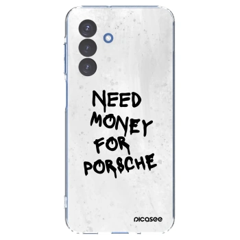 Picasee husă transparentă din silicon pentru Samsung Galaxy A17 5G - White Dollar