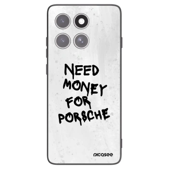 Picasee husă neagră din silicon pentru Motorola Edge 60 Fusion - White Dollar