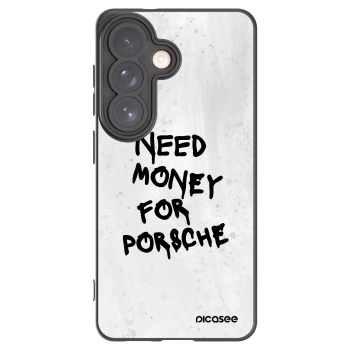 Picasee husă neagră din silicon pentru Samsung Galaxy S26 - White Dollar
