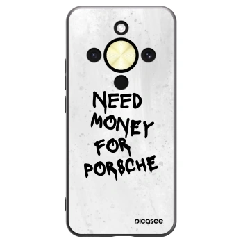 Picasee husă neagră din silicon pentru Honor Magic8 Lite 5G - White Dollar