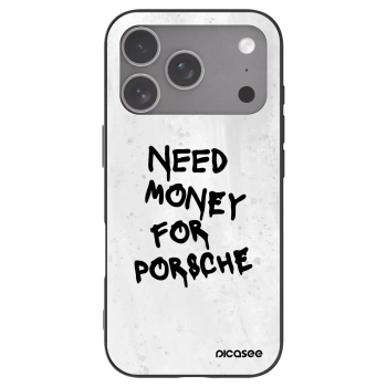 Picasee husă neagră din silicon pentru Apple iPhone 18 Pro - White Dollar