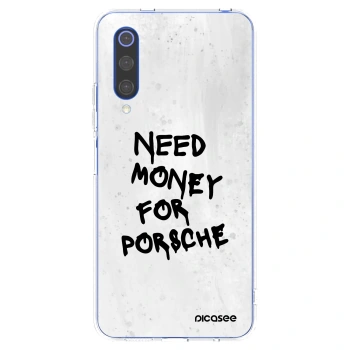 Picasee husă transparentă din silicon pentru Xiaomi Mi 9 SE - White Dollar