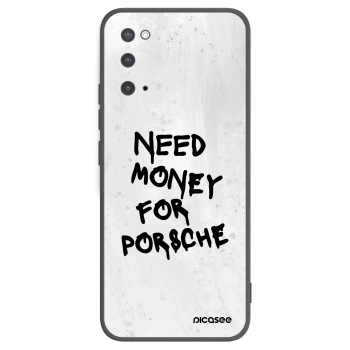 Picasee husă neagră din silicon pentru Samsung Galaxy S20 G980F - White Dollar