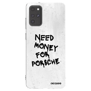 Picasee husă transparentă din silicon pentru Samsung Galaxy S20+ G985F - White Dollar
